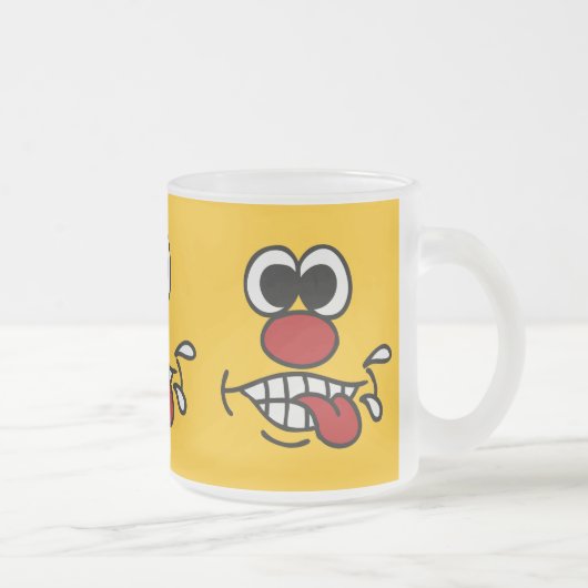 Funny Face aangepaste mokken (Rechts)
