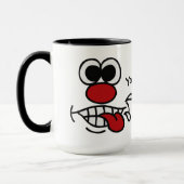 Funny Face aangepaste mokken (Links)
