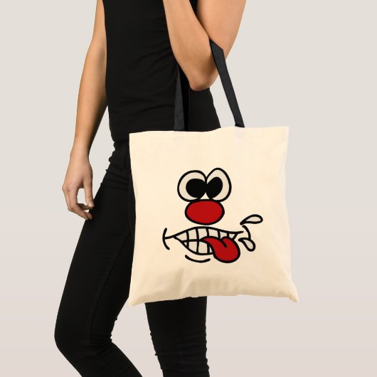 Funny Face aangepaste tassen (Voorkant (product))