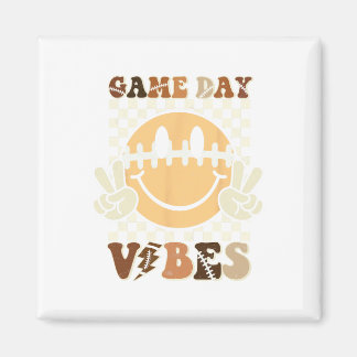 Funny Face American Football Game Dag Vibes Sport Magneet