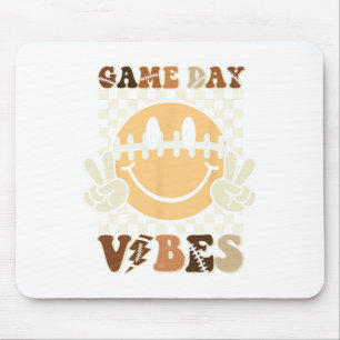 Funny Face American Football Game Dag Vibes Sport Muismat