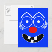 Funny Face Briefkaart (Voorkant / Achterkant)