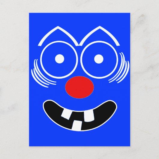 Funny Face Briefkaart (Voorkant)