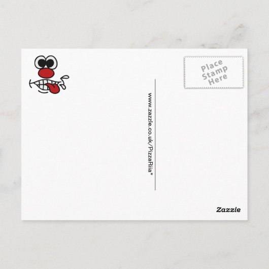 Funny Face Custom briefkaarten (Achterkant)