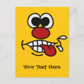 Funny Face Custom briefkaarten (Voorkant)