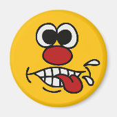 Funny Face custom magnets Magneet (Voorkant)
