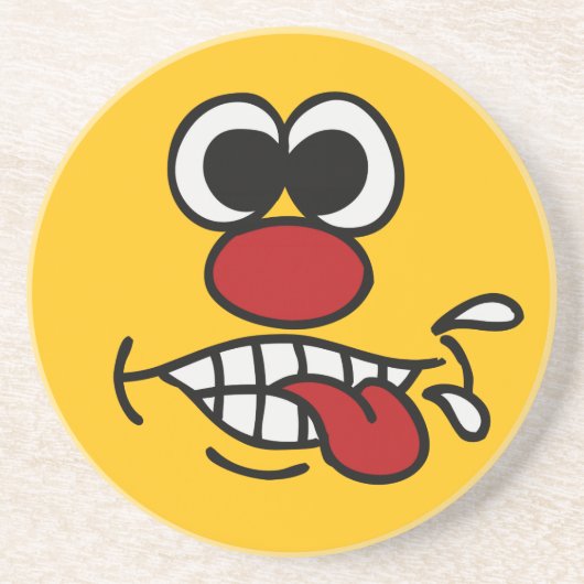 Funny Face Custom onderzetter (Voorkant)