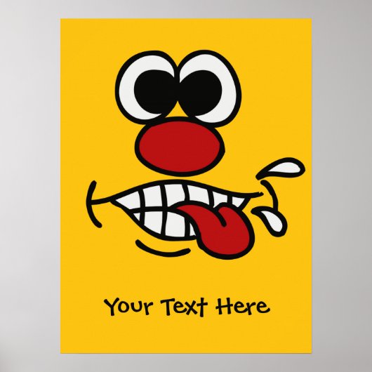 Funny Face Custom poster (Voorkant)