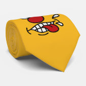 Funny Face Custom stropdas (Opgerold)