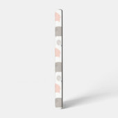 Funny Face Cute Doodle Animal Patroon Samsung Galaxy Hoesje (Linkerkant)