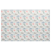 Funny Face Cute Doodle Animal Patroon Stof (Fat Quarter)