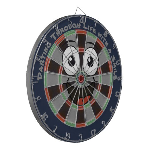 Funny Face Dartbord (Voorkant Links)