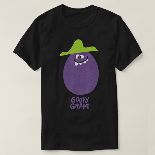 Funny Face Drink Mix Goofys Grape T-Shirt (Design voorkant)