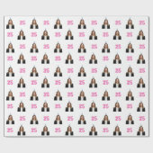 Funny Face Gift Wrap for Women Cadeaupapier (Vlak)