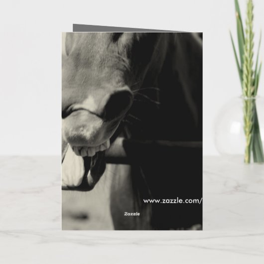 Funny Face Kaart (Achterkant)