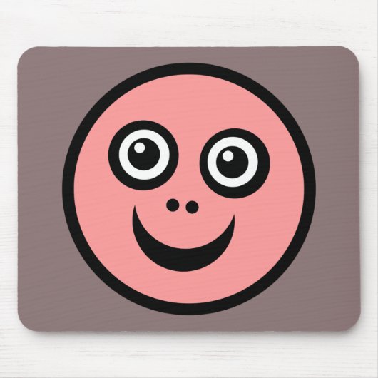 Funny Face (kleur me) - Roze Muismat (Voorkant)