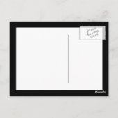 Funny Face Mona Lisa Laughter Briefkaart (Achterkant)