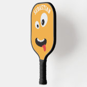 Funny Face Novelty Personalized Name Pickleball Paddle (Links)