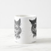 Funny Face of Cat (3), Louis Wain Koffiemok (Center)