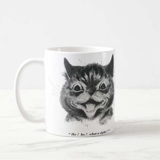 Funny Face of Cat (3), Louis Wain Koffiemok (Links)