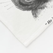 Funny Face of Cat, Louis Wain Fleece Deken (Hoek)