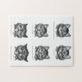 Funny Face of Cat, Louis Wain Legpuzzel (Horizontaal)