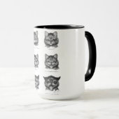 Funny Face of Cat, Louis Wain Mok (Voorkant rechts)