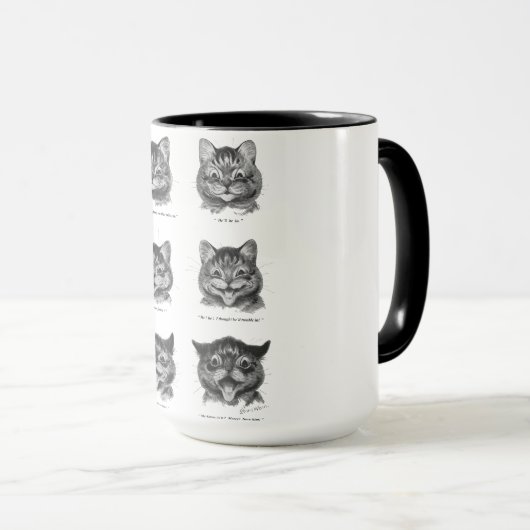 Funny Face of Cat, Louis Wain Mok (Voorkant rechts)