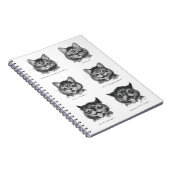 Funny Face of Cat, Louis Wain Notitieboek (Rechterzijde)