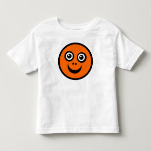 Funny Face Oranje Kinder Shirts