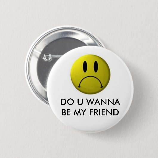 Funny Face Ronde Button 5,7 Cm (Voorkant /achterkant)