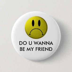 Funny Face Ronde Button 5,7 Cm