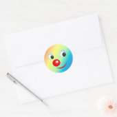 Funny Face Ronde Sticker (Envelop)