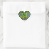 Funny Face Slipper Orchid Heart Sticker (Tas)