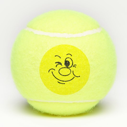 Funny Face Tennisballen (Achterkant)