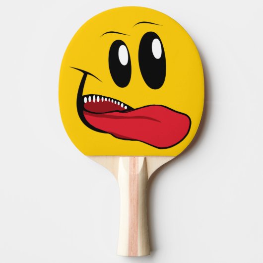 Funny Face Triple Nanner Table Tennis Tafeltennisbatje (Voorkant)
