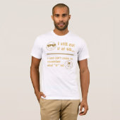 Funny Faces 40th Birthday T-shirt (Voorkant volledig)