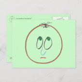 Funny Faces Briefkaart (Voorkant / Achterkant)