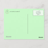 Funny Faces Briefkaart (Achterkant)