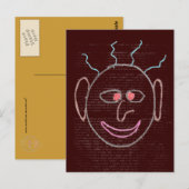 Funny Faces Briefkaart (Voorkant / Achterkant)