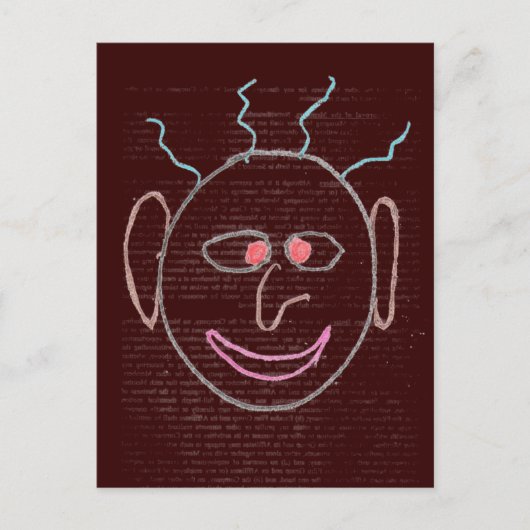 Funny Faces Briefkaart (Voorkant)