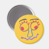 Funny Faces Magnet (Voorkant / Achterkant)