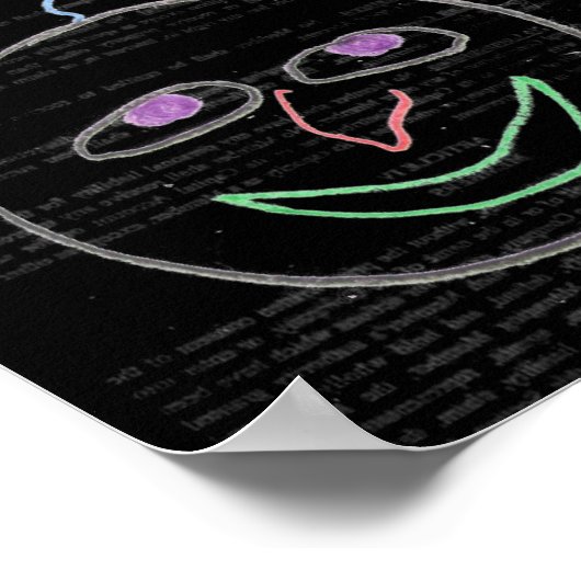 Funny Faces Poster (Hoek)