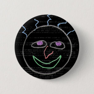 Funny Faces Ronde Button 5,7 Cm
