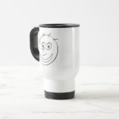 Funny Facing Travel Mug Reisbeker (Voorkant links)