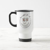 Funny Facing Travel Mug Reisbeker (Links)