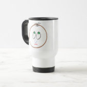 Funny Facing Travel Mug Reisbeker (Voorkant links)