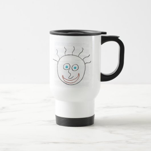 Funny Facing Travel Mug Reisbeker (Rechts)