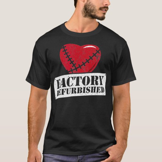 Funny Factory Refurbited Bypass Surgery CHD T-shirt (Voorkant)