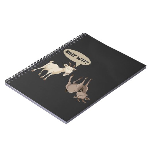 Funny Fainting Goat Hilarious Mountain Animal Notitieboek (Linkerzijde)